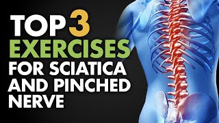 Top 3 Exercises for Sciatica and Pinched Nerve [upl. by Mufinella]