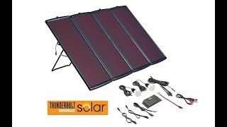 Harbor Freight 100 Watt Solar Panel Kit  Pros and Cons [upl. by Dorella]