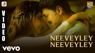 Adirindhi  Neeveyley Neeveyley Telugu Video  Vijay  AR Rahman [upl. by Ynohtn]