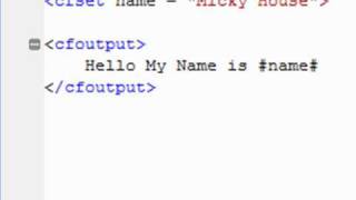 ColdFusion  Basic Tutorial 101 [upl. by Gracye451]