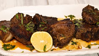 How to make PanFried Lamb Chops GreekStyle [upl. by Fulcher]