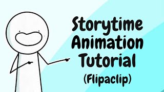 How to Make a Storytime Animation on Flipaclip Mobile Animation Tutorial [upl. by Brigid963]