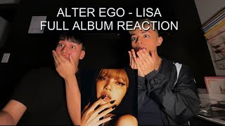 DANCERS REACT TO ‘ALTER EGO’  LISA FULL ALBUM REACTION [upl. by Ainnet]