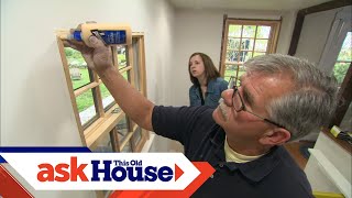 How to Install Interior Window Trim  Ask This Old House [upl. by Aicat540]