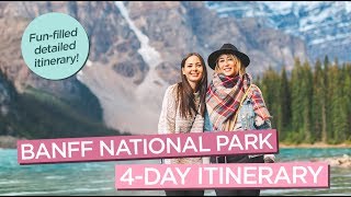 The Ultimate Banff Itinerary Best of Banff National Park in 4 Days [upl. by Zackariah]