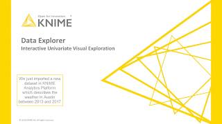 Data Explorer Interactive Univariate Visual Exploration [upl. by Ettener560]