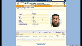 New Jersey Mugshots Search Jail  NJDOC Prison Lookup [upl. by Nydia]