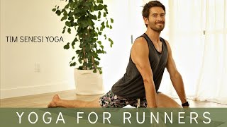 Yoga For Runners  Tim Senesi Yoga [upl. by Elleivad]