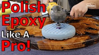 How To Polish Epoxy Resin Like A Pro [upl. by Drallim]