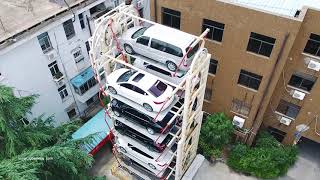 Vertical rotary car parking system [upl. by Titania]