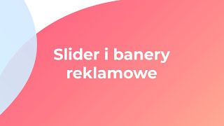 Slider i banery reklamowe w sklepie Shoper – wideoporadnik [upl. by Elinore120]