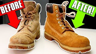 3 TIMBERLAND Saving Hacks  Tested  How to Clean Timberlands Boots [upl. by Alrahc483]