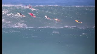 Waimea Bay XXL Closeout 11621 HUGE Surf [upl. by Pearline]