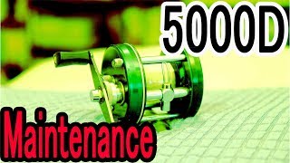 Ambassadeur 5000D Maintenance amp Bass Fishing [upl. by Pardew606]