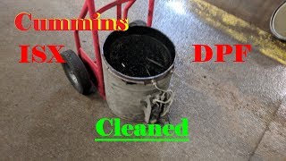 Cleaning Yet Another Cummins DPF [upl. by Ilowell]