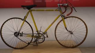 Gino Bartalis 1936 bicycle in 4k [upl. by Demmer]