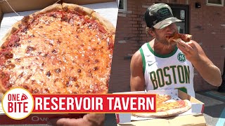 Barstool Pizza Review  Reservoir Tavern Boonton NJ [upl. by Odnomar]