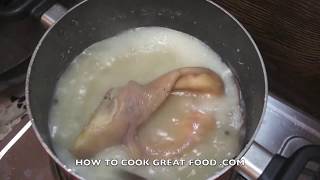 Kinilaw Na Tenga ng Baboy Recipe  Pigs Ear Recipe Tagalog [upl. by Afirahs]