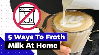 How To Froth Milk At Home Best Milk Frothers Review [upl. by Hanafee]