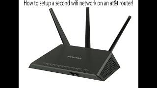 How to setup a second wifi network on one atampt router [upl. by Laurentia800]