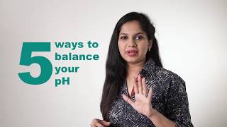 5 ways to balance your pH  Dr Arpitha Komanapalli [upl. by Viviana]