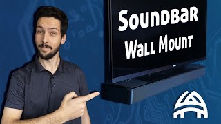 How To Wall Mount A Soundbar Easy Method [upl. by Bez7]