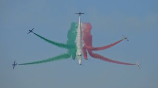 FRECCE TRICOLORI  GIOVINAZZO AIR SHOW 2023 [upl. by Megdal316]