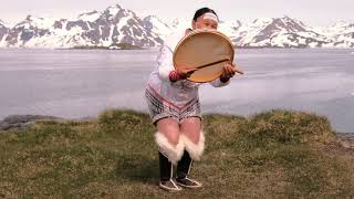 East Greenland Drum Dancing [upl. by Milli537]