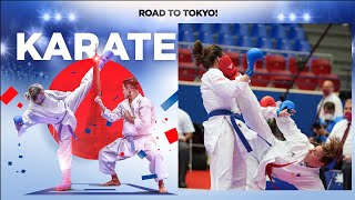 Karate Olympic Qualification Tournament  FINALS  Day 2  WORLD KARATE FEDERATION [upl. by Hallie]