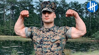 Strongest US Marine  Julian Miguel Arroyo  Muscle Madness [upl. by Riamo]