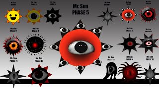 EVOLUTION OF SPRUNKI Mr SUN PHASE 1  15 🔥🔥🔥  INCREDIBOX SPRUNKI [upl. by Aciretal]