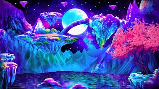 Peaceful Night 💜 Heavenly Deep Sleep Music  Healing Relaxing Music 528Hz [upl. by Anyd]