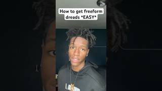 How to get freeform dreads EASY [upl. by Eitirahc]