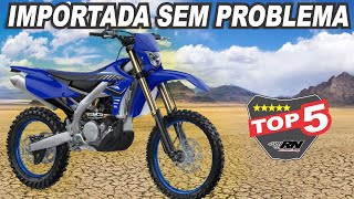 5 Motos importadas para ir para TRILHA sem dor de cabeça [upl. by Aiyot]