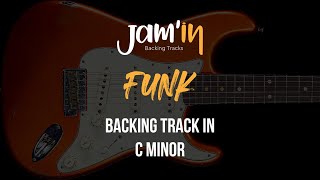 Funk Guitar Backing Track in C Minor [upl. by Renelle]