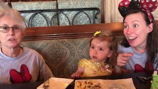 2020 Cinderellas Royal Table REVIEW VIDEO Magic Kingdom Character Dining at Cinderellas castle [upl. by Salomi]