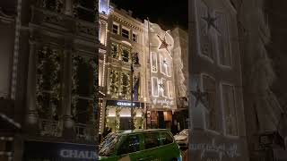 New Bond Street Lit Up And Sparkling [upl. by Araminta710]