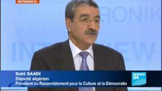 Saïd Sadi député algérien quotCest un coup dÉtat déguiséquot [upl. by Reinnej245]