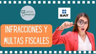 INFRACCIONES Y MULTAS FISCALES [upl. by Ettelliw]