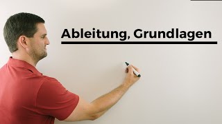 Ableitung Grundlagen quotschnellesquot Ableiten  Mathe by Daniel Jung [upl. by Kanya547]