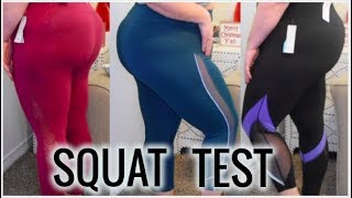 SQUAT TEST PLUS SIZE LEGGINGS  Lululemon Zella  more  Taren Denise [upl. by Hsakiv709]