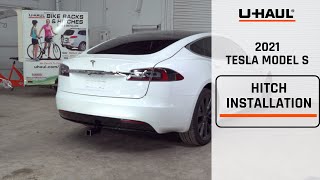 2021 Tesla Model S Trailer Hitch Installation [upl. by Solegna632]