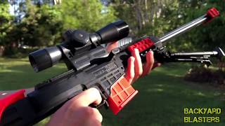 RANGE TEST quotNERFquot Sniper Rifle [upl. by Thissa]