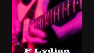 F Lydian Mode Groove Backing Track [upl. by Sukramed956]