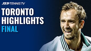 Daniil Medvedev vs Reilly Opelka For The Title  Toronto 2021 Final Highlights [upl. by Gentille]