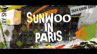 BOYLOG SUNWOO CAM  SUNWOO IN PARIS [upl. by Lepp]