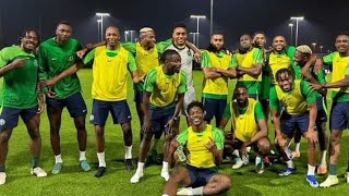 Super Eagles thrash UAE club AFCON 2024 [upl. by Cosme]