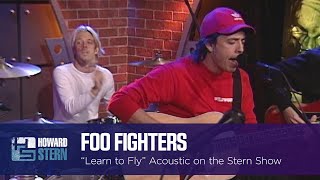 Foo Fighters “Learn to Fly” Live on the Stern Show 2000 [upl. by Clarabelle295]