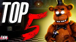 TOP 5 FNAF SONGS ANIMATIONS Five Nights Music 2020 [upl. by Olia]