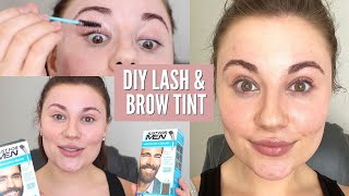 EASY DIY LASH amp BROW TINT [upl. by Beaston]